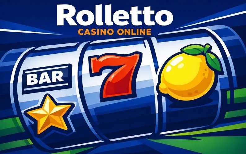 Rolletto Casino games catalogue hero banner
