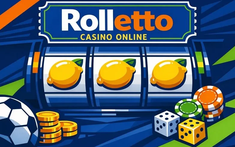 Rolletto Casino home page hero banner